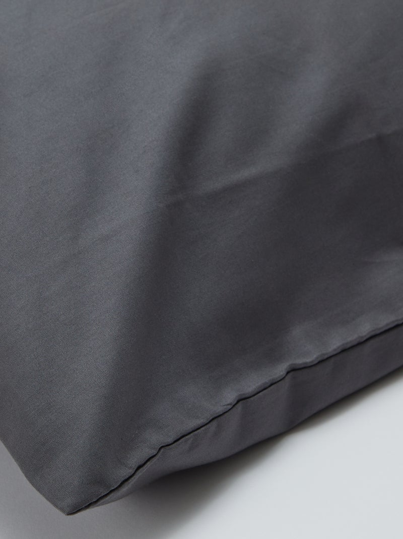 Taie d'oreiller 50 x 70 cm - Kiabi Home Gris anthracite - Kiabi