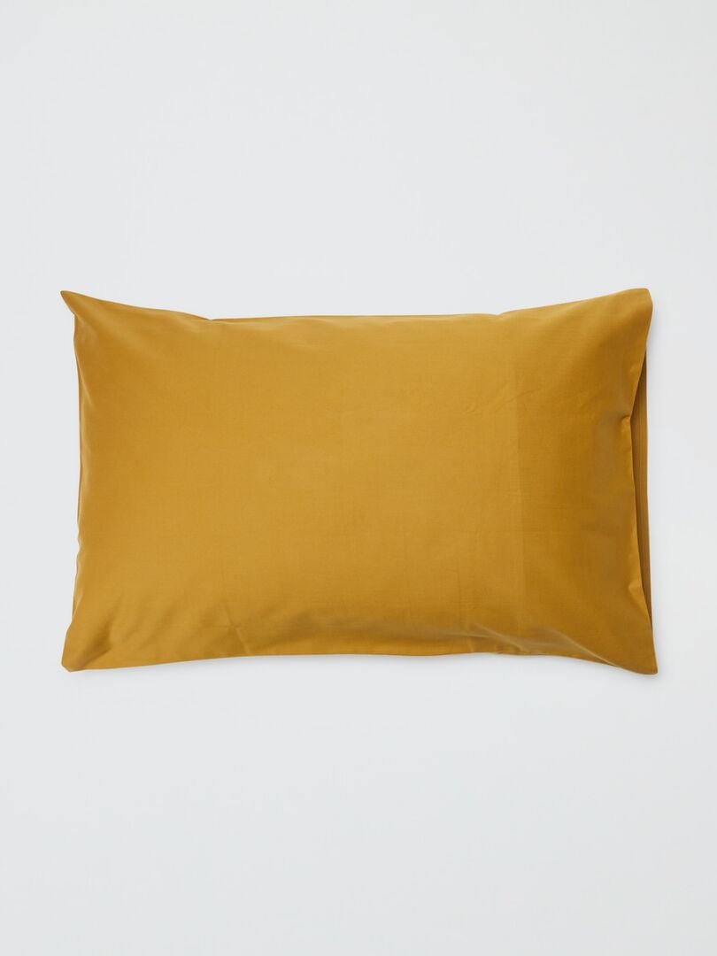 Taie d'oreiller 50 x 70 cm - Kiabi Home JAUNE - Kiabi