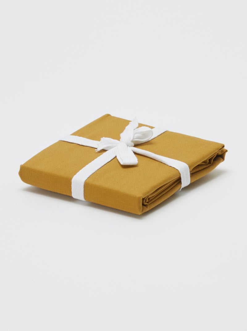 Taie d'oreiller 50 x 70 cm - Kiabi Home Jaune curry - Kiabi