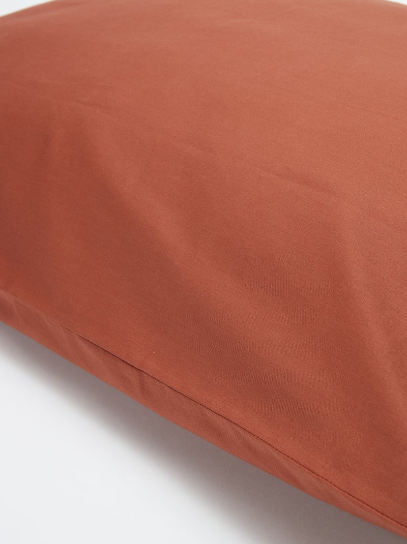 Taie d'oreiller 50 x 70 cm - Kiabi Home MARRON - Kiabi