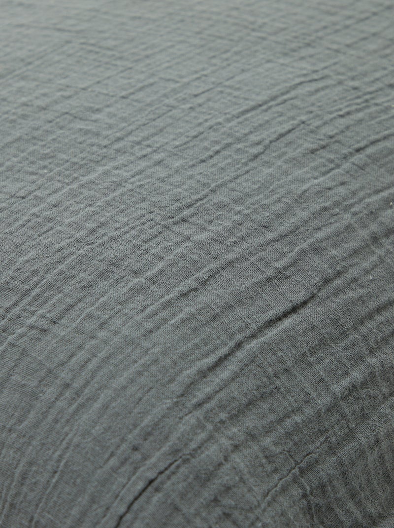 Taie d'oreiller (50 x 70 cm) - Kiabi Home Noir - Kiabi