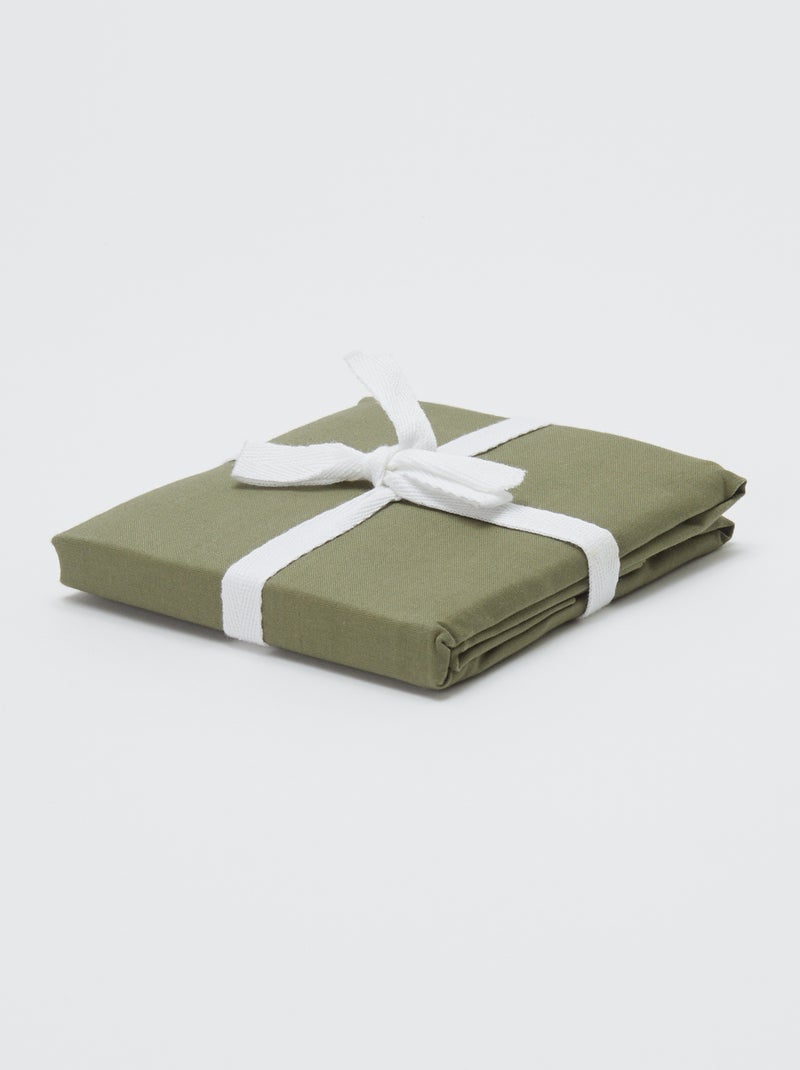 Taie d'oreiller 50 x 70 cm - Kiabi Home Vert Kaki - Kiabi