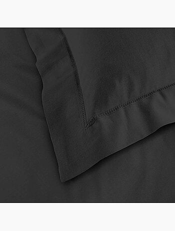 Taie d'oreiller 50 x 70 cm Couleur emotion noir