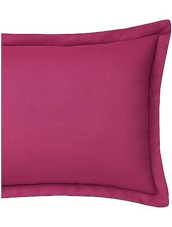 Taie d'oreiller 50x70cm Coton jus de myrtille
