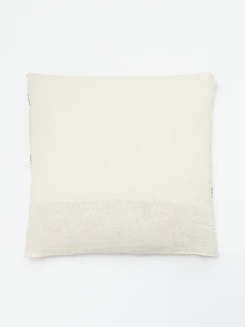 Taie d'oreiller 63 x 63 cm - Kiabi Taie d'oreiller 63 x 63 cm - Kiabi