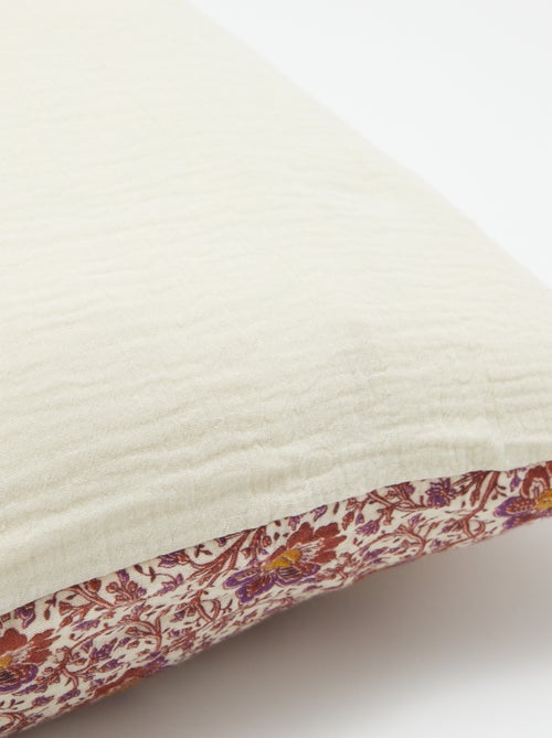 Taie d'oreiller 63 x 63 cm - Kiabi Taie d'oreiller 63 x 63 cm - Kiabi