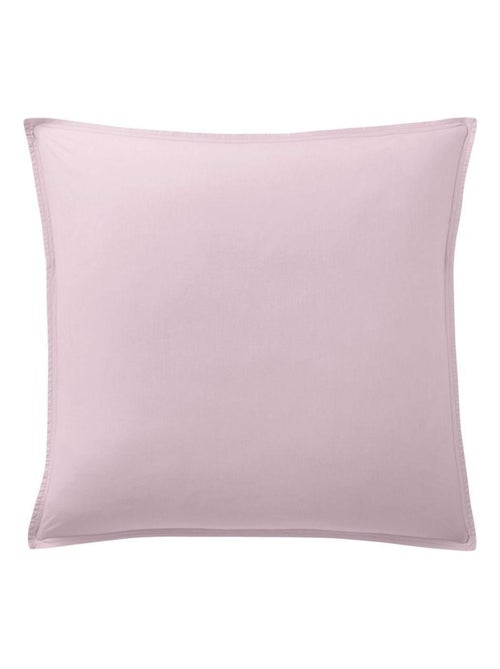 Taie d'oreiller 65x65 cm Percale de Coton Tourterelle - Kiabi