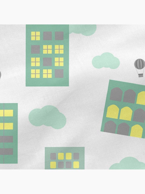 Taie d'oreiller Air balloon "Happyfriday" - Kiabi