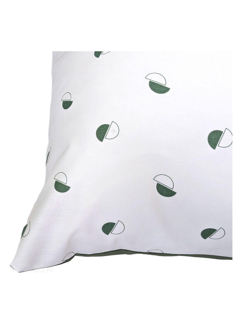 Taie d'oreiller ALEX Kaki - Kiabi