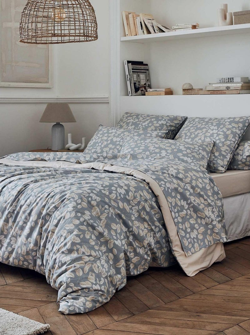 Taie d'oreiller au style cocooning Gris - Kiabi