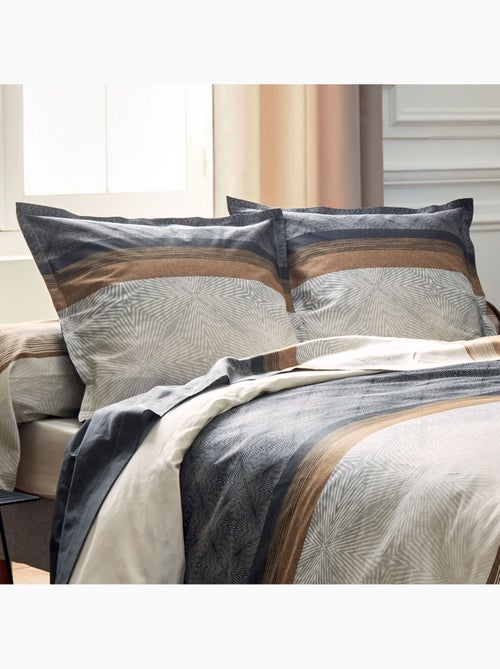 Taie d'oreiller au style graphique et masculin - Kiabi