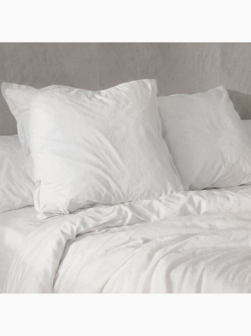 Taie d'oreiller Basic 200 tc "Happyfriday" - Kiabi