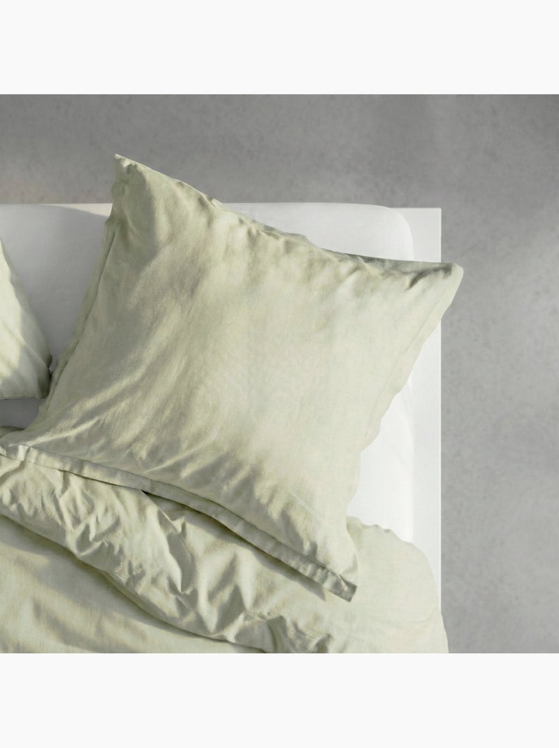 Taie d'oreiller Basic "Happyfriday" Beige argile - Kiabi