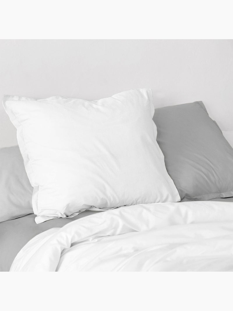 Taie d'oreiller Basic "Happyfriday" Blanc - Kiabi