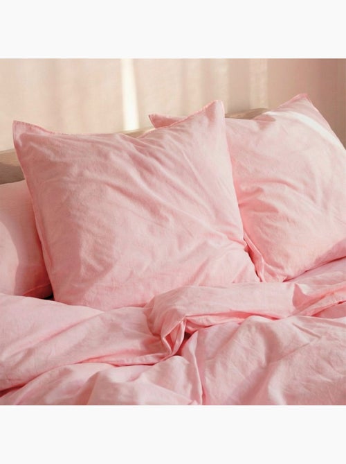 Taie d'oreiller Basic "Happyfriday" - Kiabi