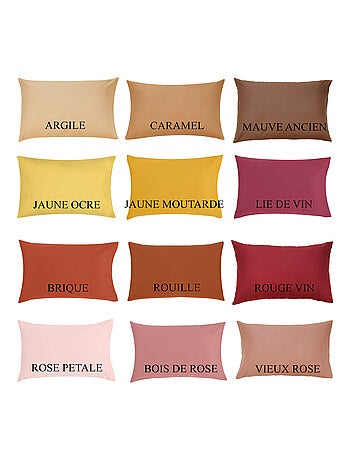 Taie d'oreiller bébé - 100% coton Bio - 'P'tit Basile'