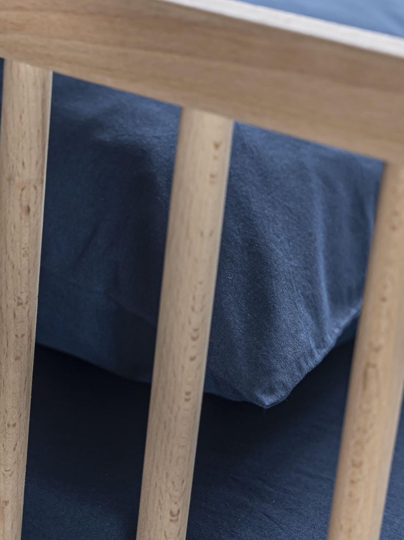 Taie d'oreiller bébé Bleu marine - Kiabi