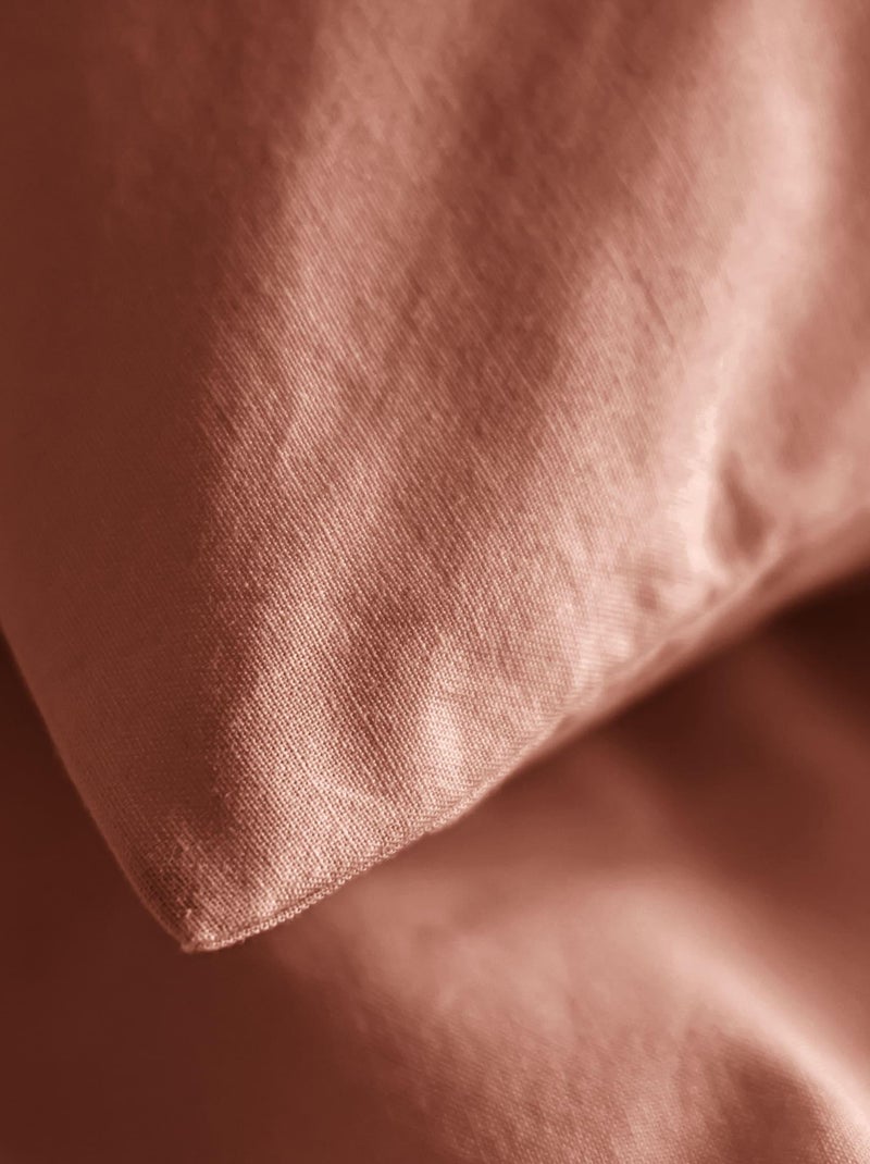 Taie d'oreiller bébé Terracotta - Kiabi