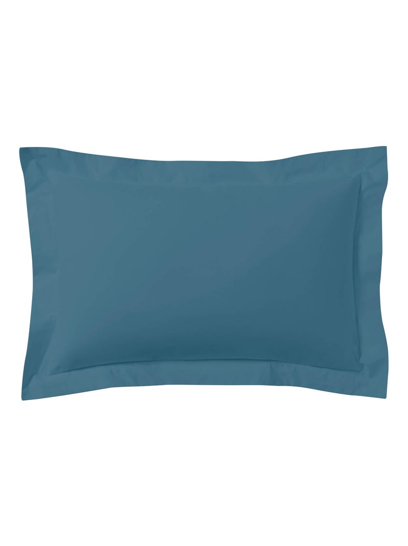 Taie d'oreiller bio made in France (lot de 2) Bleu - Kiabi