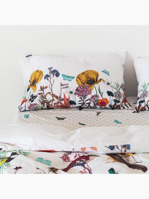 Taie d'oreiller Birds of paradise "Happyfriday" - Kiabi