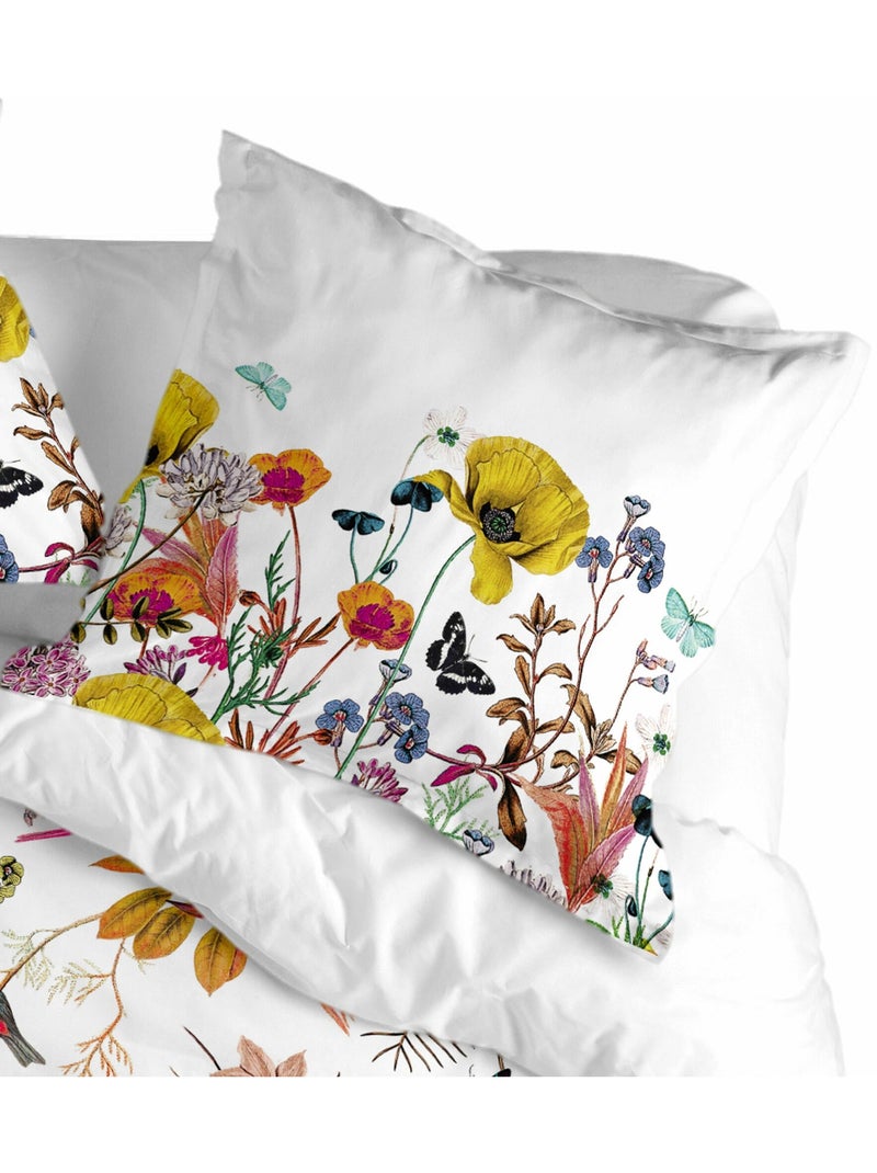 Taie d'oreiller Birds of paradise "Happyfriday" Multicolore - Kiabi