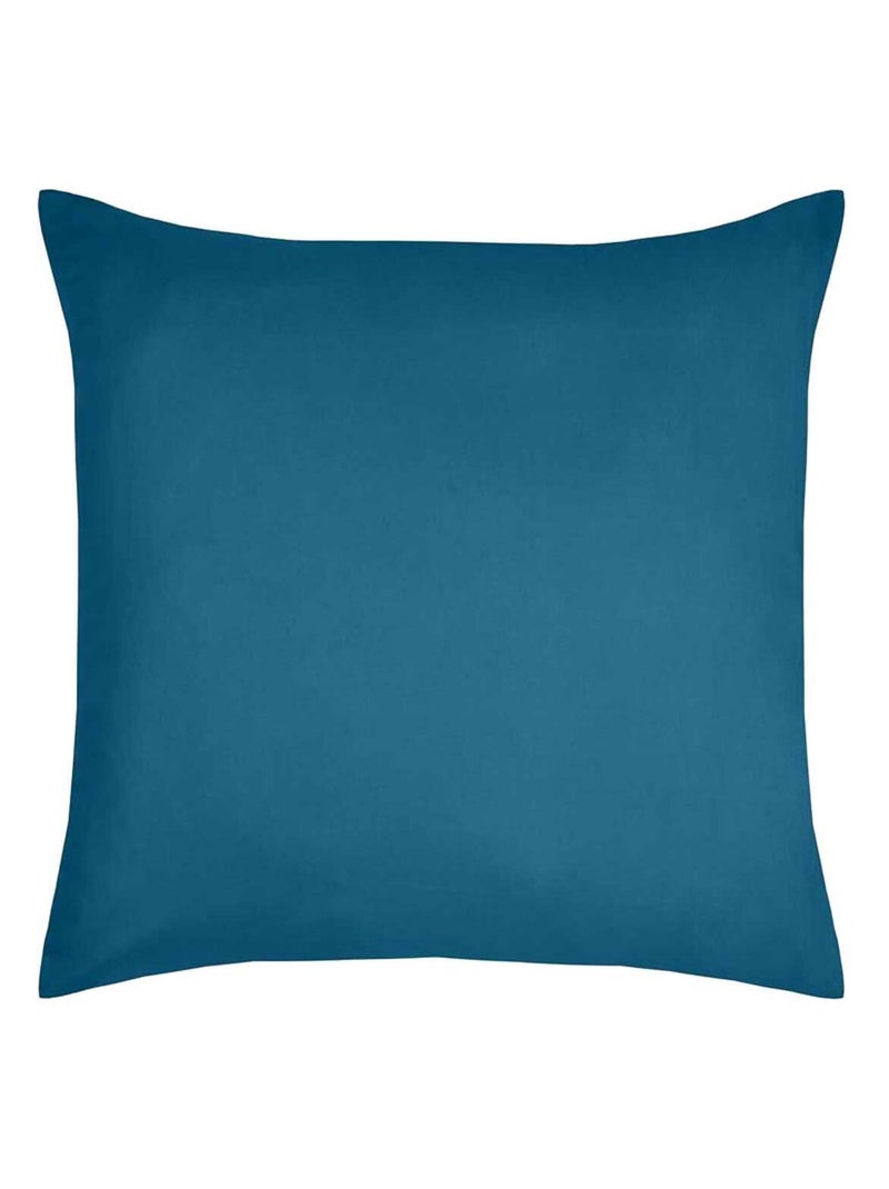 Taie d'oreiller Bleu pétrole - Kiabi
