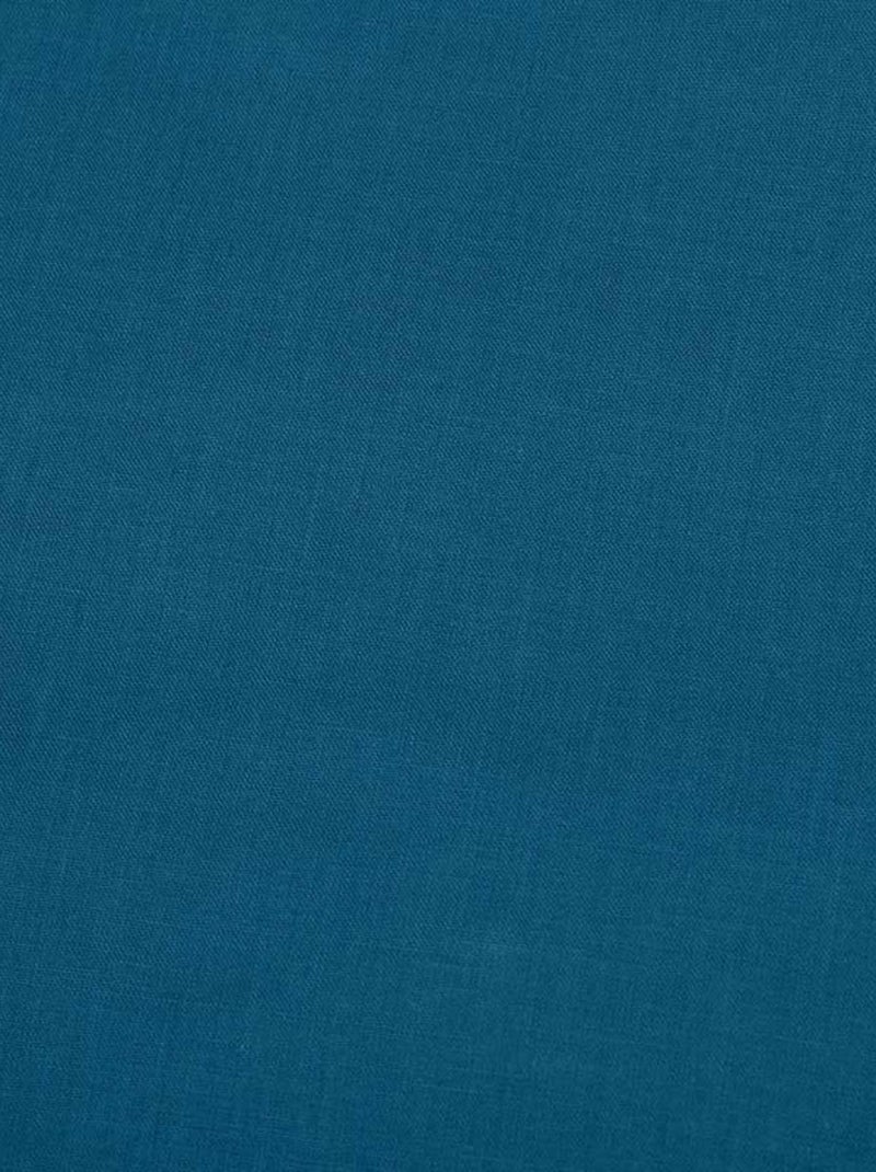 Taie d'oreiller Bleu pétrole - Kiabi