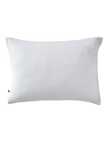 Taie d'oreiller gaze de coton Gaïa Boho