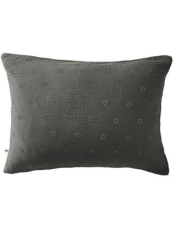 Taie d'oreiller gaze de coton Gaïa Boho