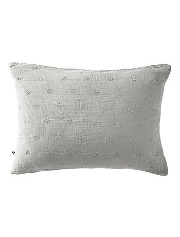 Taie d'oreiller gaze de coton Gaïa Boho