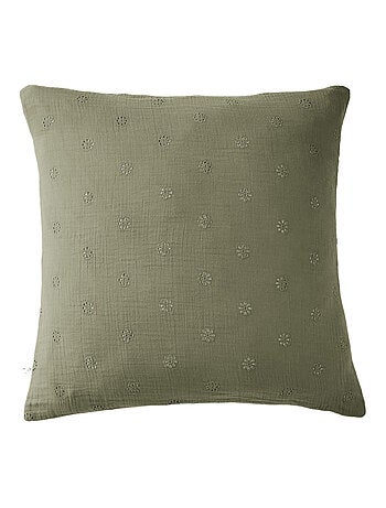 Taie d'oreiller gaze de coton Gaïa Boho