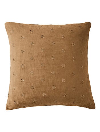 Taie d'oreiller gaze de coton Gaïa Boho