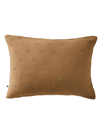 Taie d'oreiller gaze de coton Gaïa Boho