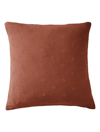 Taie d'oreiller gaze de coton Gaïa Boho