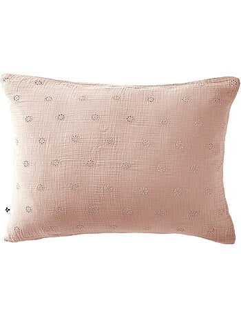 Taie d'oreiller gaze de coton Gaïa Boho