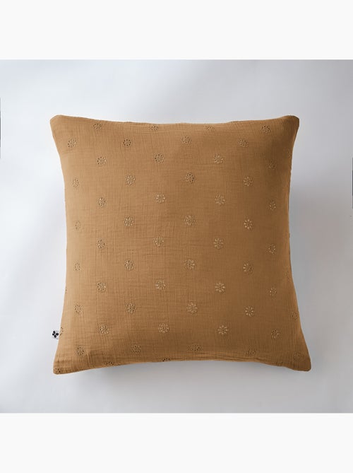 Taie d’Oreiller Brodée – Gaze de Coton – Gaïa Boho - Kiabi Taie d’Oreiller Brodée – Gaze de Coton – Gaïa Boho - Kiabi