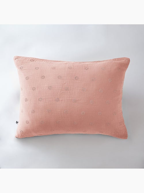 Taie d’oreiller brodée – gaze de coton – gaïa boho - Kiabi Taie d’oreiller brodée – gaze de coton – gaïa boho - Kiabi