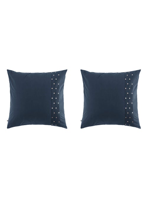 Taie d'oreiller brodée (lot de 2) - Kiabi