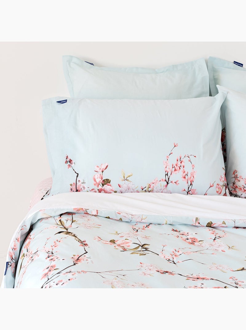 Taie d'oreiller Chinoiserie "Happyfriday" Blanc - Kiabi