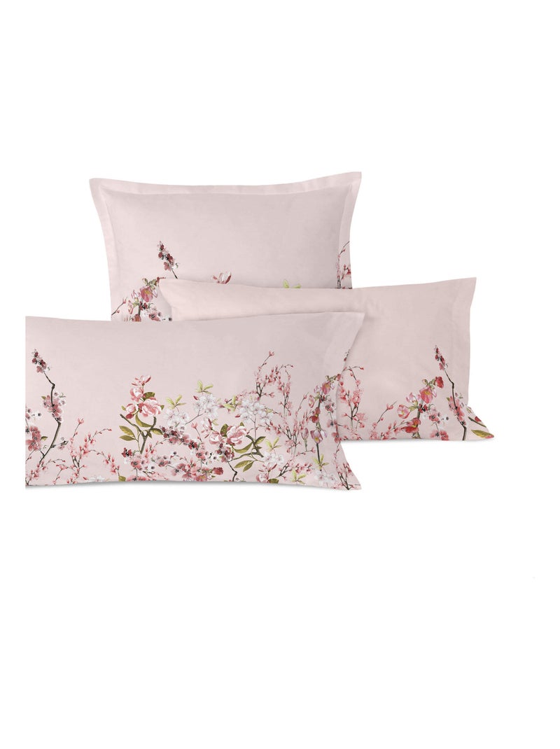 Taie d'oreiller Chinoiserie rose "Happyfriday" Blanc - Kiabi