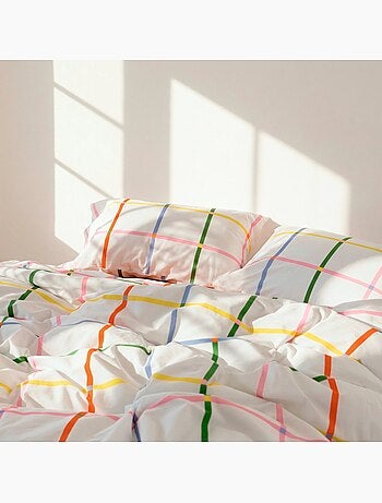 Taie d'oreiller Color lines "Happyfriday