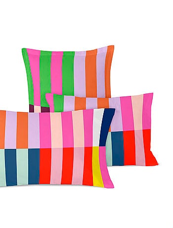 Taie d'oreiller Color pop "Happyfriday