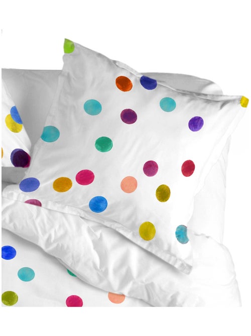 Taie d'oreiller Confetti "Happyfriday" - Kiabi