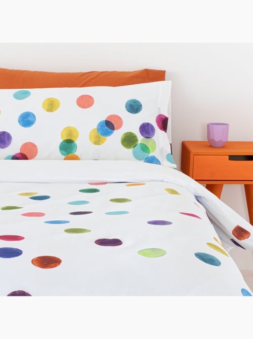 Taie d'oreiller Confetti "Happyfriday" - Kiabi