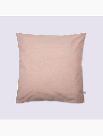 Taie d'oreiller coton à fleurs