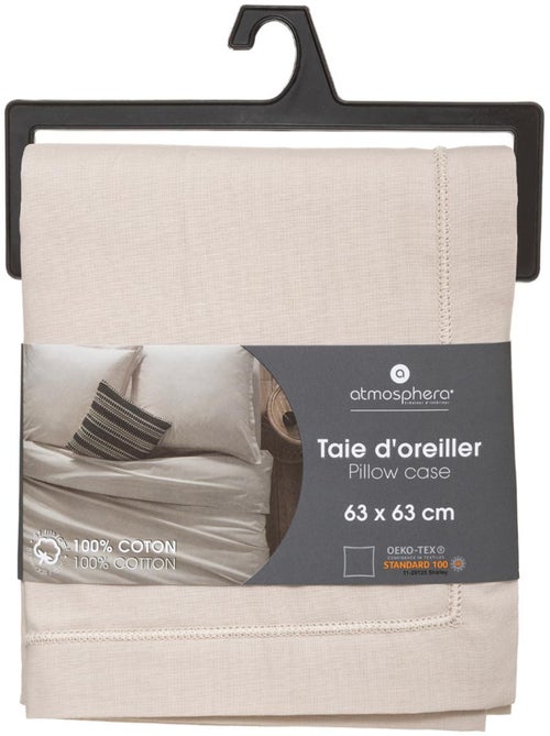 Taie d'oreiller coton CARINA - Kiabi