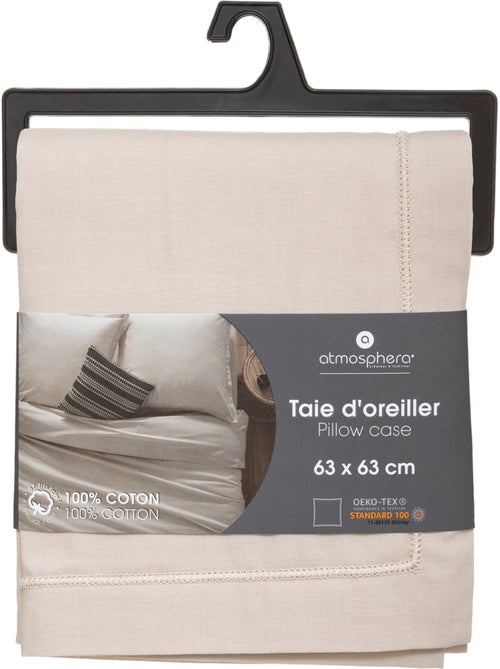 Taie d'oreiller coton CARINA - Kiabi