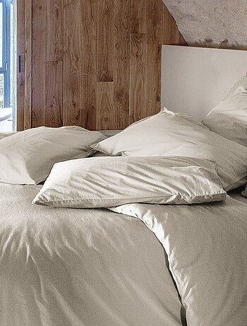 Taie d'oreiller coton lavé PALACE