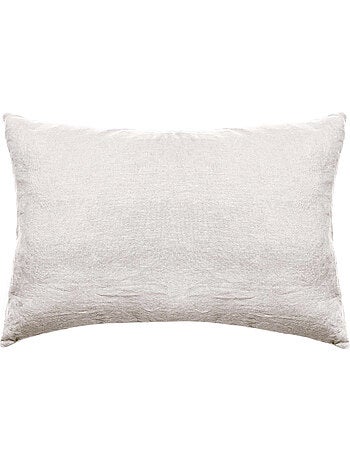 Taie d'oreiller coton lavé PALACE