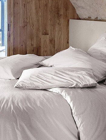 Taie d'oreiller coton lavé PALACE